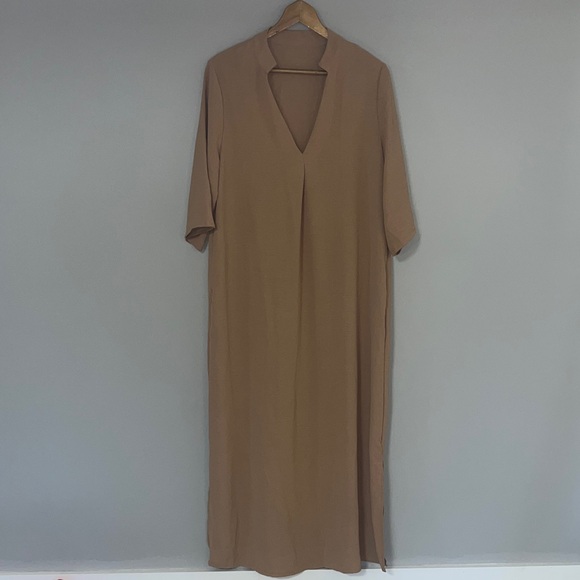 Amazon Dresses & Skirts - Amazon Sz XL Women’s Camel Brown Maxi Dress Lightweight #neutral #minimalist